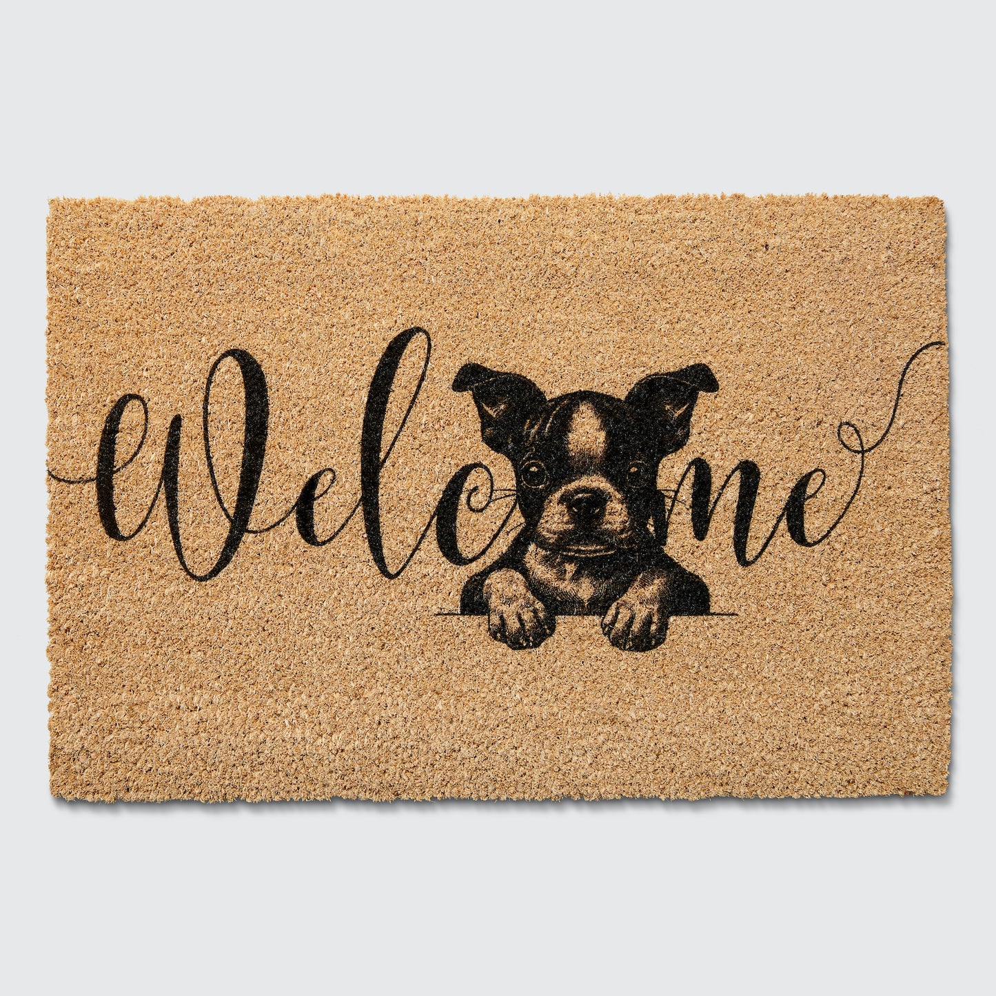 Boston Terrier Doormat