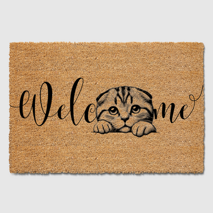 Scottish Fold Cat Doormat